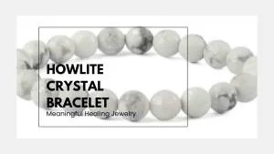 Howlite crystal Bracelet
