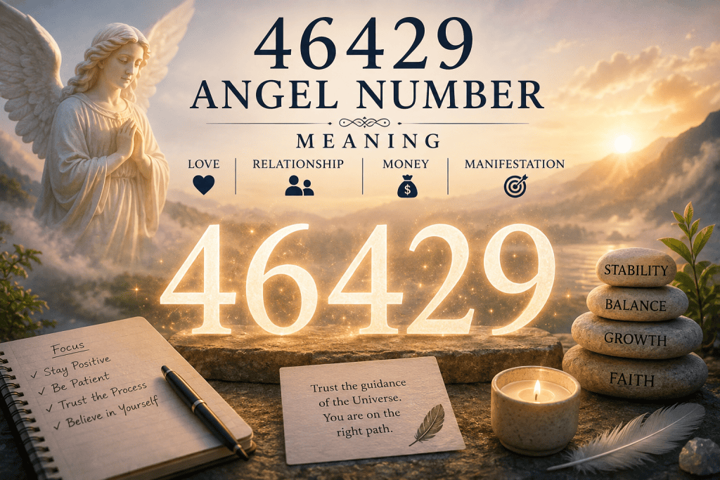 46429 Angel Number Meaning: Love, Relationship, Money & Manifestation